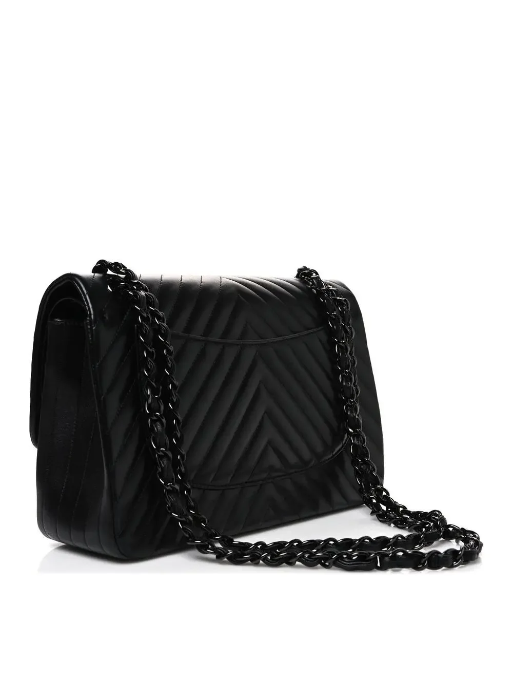 Chanel Lambskin Chevron Quilted Jumbo #360817C85B